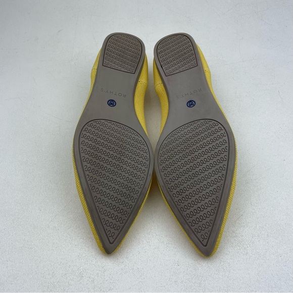 Rothy’s The Point Flat Yellow - Picture 6 of 8